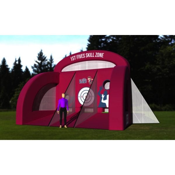 Gold Coast Rugby Inflatable Skills Zone Hire