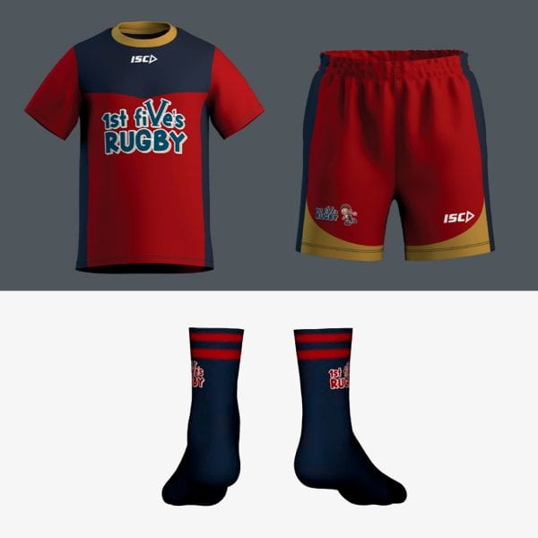 Gold Coast Kids Rugby Full Clothing Kit
